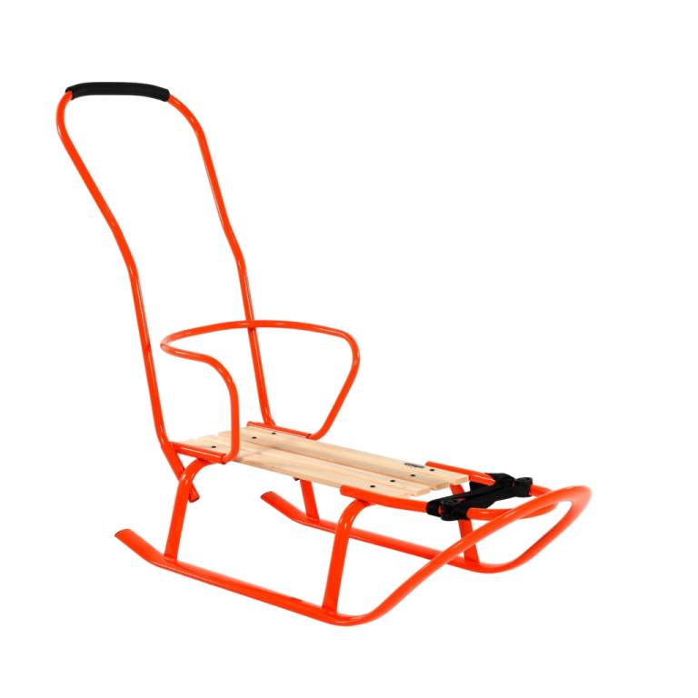 Sanki Linea Fluo Pomarańczowe