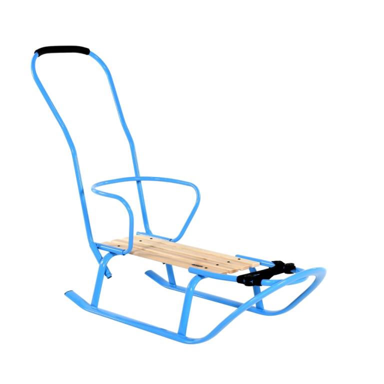 Sanki Linea Fluo Niebieskie