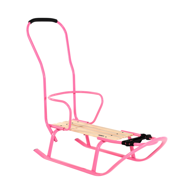 Sanki Linea Fluo Różowe
